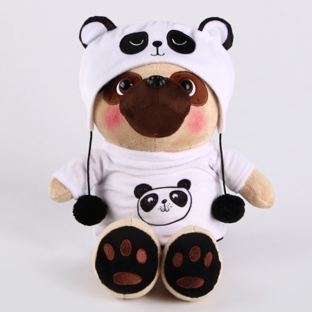 Soft toy "Bonya", in a suit panda