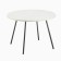 Coffee table "Standard", white ash, d = 650 mm