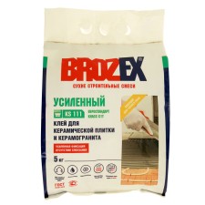 Клей для плитки BROZEX КС-111  5,0 кг