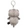 Keychain - Children's soft "bass with a voluminous bow", 15 cm