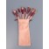 Makeup brushes, set - 13 pcs, 10 - 22 (± 1) cm, lilac color