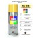 Aerosol paint enamel zinc yellow 520ml Coralino Ral1018