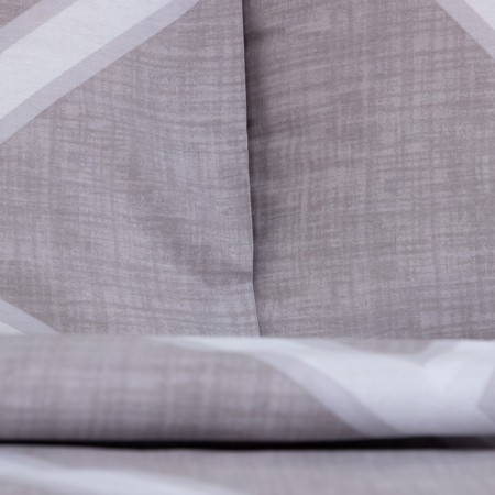 Lovelife Broken Lines Lowel Lowel EURO: Crystick 200x217cm+pillowcase 70x70cm-2pcs, Poplin, 125g/m²-3