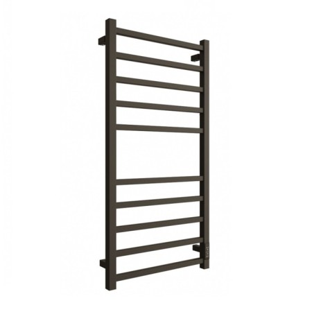 Electric towel "Dvin" L Plaza Neo, 1000x500 mm, dimmer, black matte