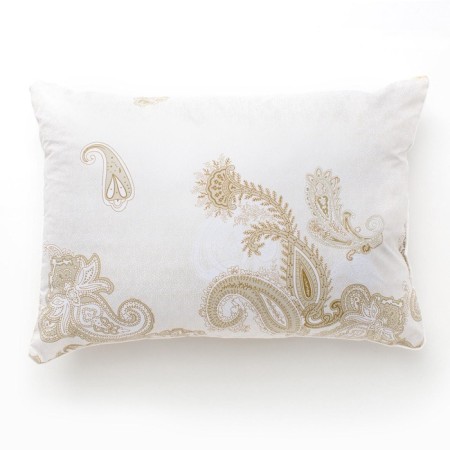 The pillow is saved and I 50*70 swan fluff, Tick cover, col. Mix, p/e-7
