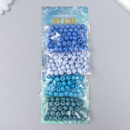 Beads for creativity tree "Heavenly Gamma" d-0.8 cm, 4 colors x 10 g-4