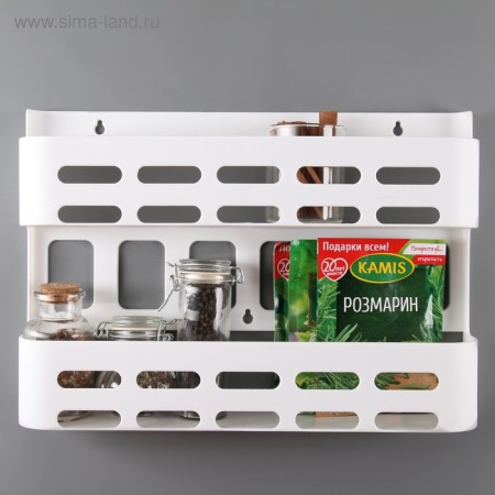 Organizer attached for spices, white color-3