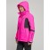 Ski jacket female, size 42, pink color
