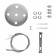 LED LED GEOMETRIA Quadro 70W 4000K 4200LM IP40 800x800x80 mm