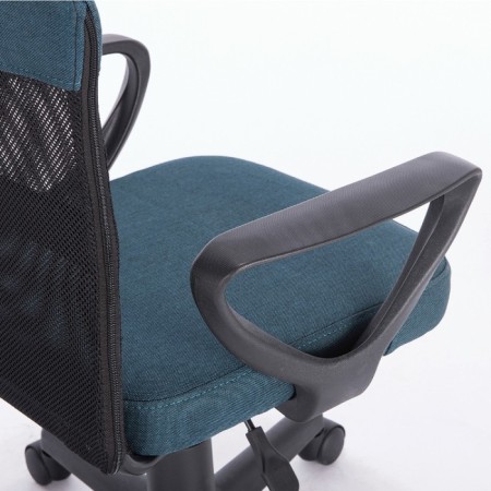 Compact Brabix Jet MG-315, with armrests, blue-9