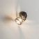 Sconces Citilux "Hesse" CL536615, 15x9 cm, 1x60W, E14, brown color