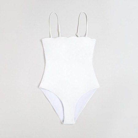 Swimsuit Women's EVEN BASIC MINAKU color white, size 48-6