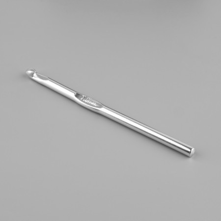 Knitting hook, with anodized coating, d = 7 mm, 15 cm-2