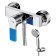 Shower mixer Lemark aura LM0603C, single -leaf, without spout, watering can, chrome