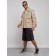 Jeaning jacket men's, size 56, beige color