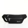 Lightning waist bag, 2 outer pockets, black color