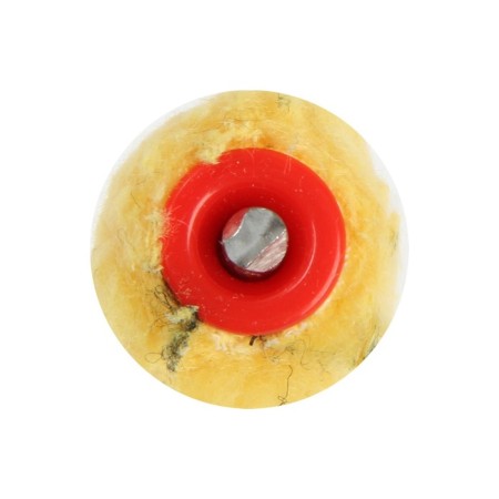 Mini-veil scrap, polyester, 55 mm, handle d = 6 mm, d = 16 mm, pile 10 mm-2