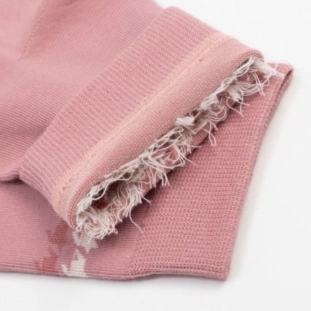 Women's socks minku "Goose legs", pink color, size 36-39 (23-25 ​​cm)-2