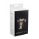 Phone holder, selfless 6.5-10 cm, black