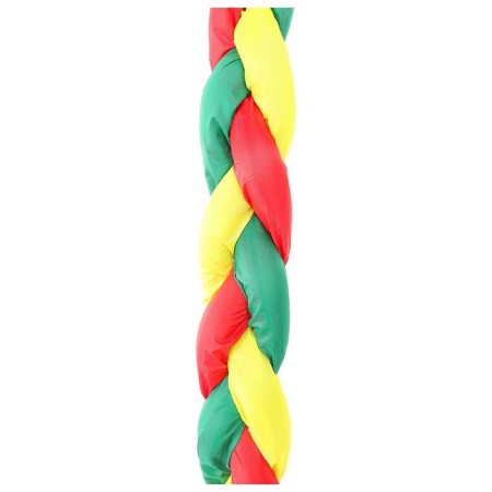 The game "Bind a braid" volumetric three -color, length 4 m, color mix-2