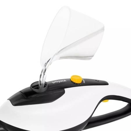 Steam mop KitFort KT-1073, 1300 W, 330 ml, cord 5 m, black and white-6