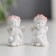 Souvenir Polystone "Angel in a wreath of roses" MIX 2.9x2x1.6 cm
