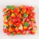 Decor "Strawberry" set 50 pcs., Size: 4.2 × 2.5 cm