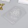 Plastic form "pine bump 2D" 6.8x6.2 cm