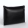 Cosmetic bag with lightning, black color