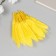 Decorative goose feature "bright yellow" set 30 pcs h = 10-12 cm