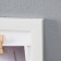 Photo frame plastic in 4 photos 10x10 cm "Style" with clothespins, white 30x30x1.5 cm