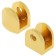P1110GP commander, 22x23x20 mm, 4 pcs in a set, color gold