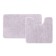 A set of mats for the bathroom IDDIS, 50x80 cm, 50x50 cm, microfiber, pink color