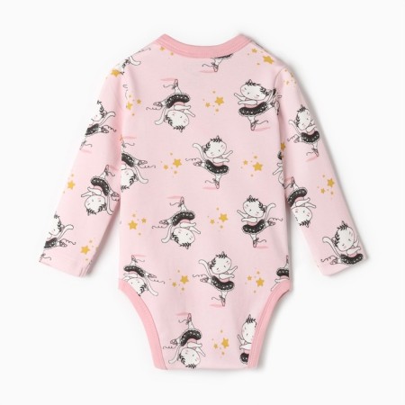 Body baby, pink color/kittens, height 74 cm-4