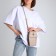 Youth bag on magnet, beige color
