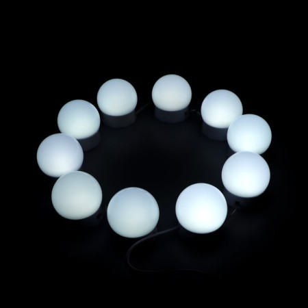 A set of LED lamps for illuminating the mirror, 10pcs, controller, from USB, 3000 - 6500k-2