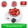 Astra-M1 tile, electric, 1 burner, 500 watts, Ten spiral, white color