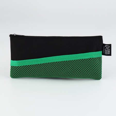 School textile school “September 1: Black with a grid”, 21*10 cm-5