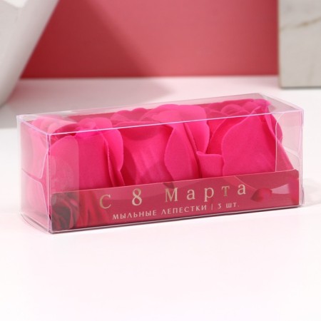 Hand soap "from March 8", 3 pcs, fragrance flower, pure-4