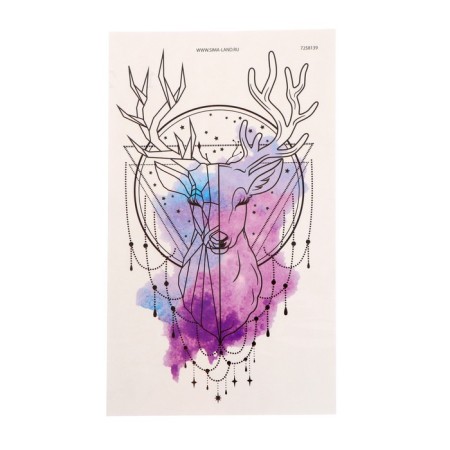 Set with tattoo transmission "Deer"-1