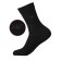 Male socks set, size is 25, 6 pairs, black color