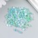 Glass glass 6/0 "cube. Translucent. Direct-blue" 10 g