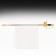 Souvenir sword Don Quixote Lamanka, painting on the blade, 91.5 cm