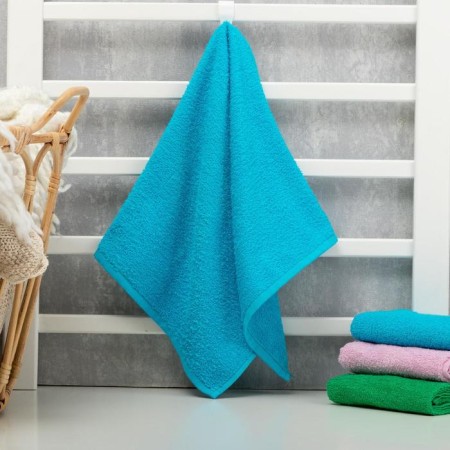 Terry towel economy and I 30x60 cm, col. Blue, 100% cotton, 320 g/m2-1