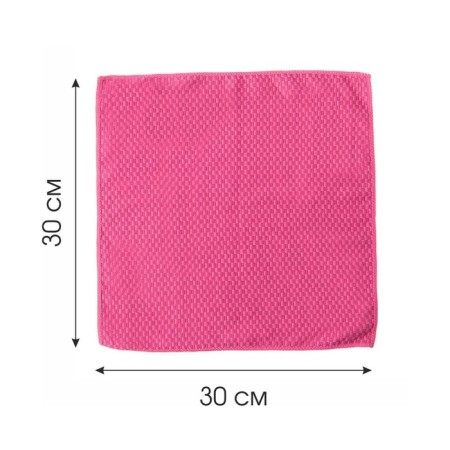 Napkin, 2 -third -line, 30x30 cm, microfiber-1