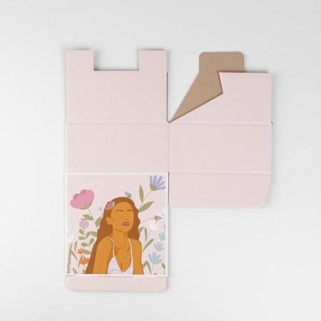 Box - Penal, Gift packaging, Girl, 15 x 15 x 7 cm-6
