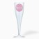 A set of plastic glasses for champagne "Time to celebrate", 150 ml