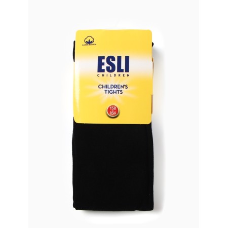 Pantyhose children's cotton Esli Tip-Top, height 158-164 cm, black color-3