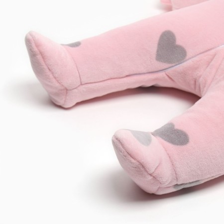 Combineson crumb I am insulated plush, height 74-80, pink-4