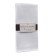 Pillowcase Sofi de Marko "Marmis", size 50x70 cm, white color